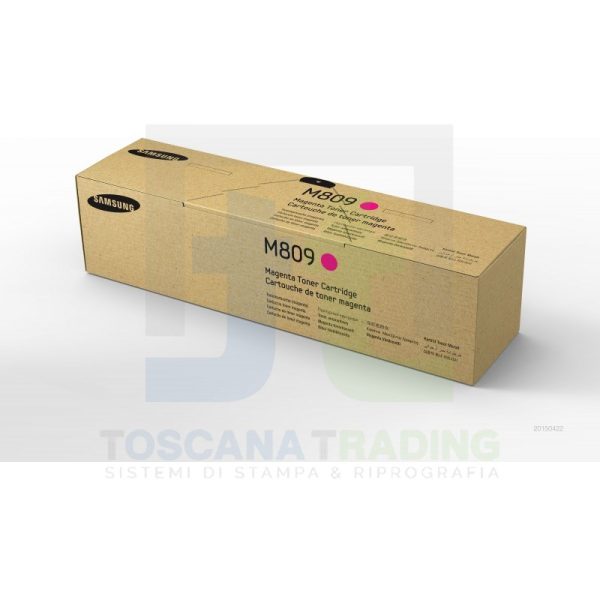 CARTUCCIA TONER ORIGINALE CLT-M809S CLX-9201NA/CLX-9251NA MAGENTA (CLT-M809S/ELS)(SS649A)