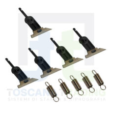 SET UNGHIETTE SEPARATRICI + MOLLE MP 9000 (AE04-4067) 5 PZ